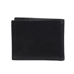 Tommy Hilfiger Men’s RFID Slim Bifold Wallet, Black Enamel Flag, One Size