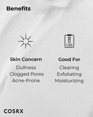 COSRX Low pH Soft Peeling Gel - Mildly Exfoliating PHA Skincare for Sensitive Skin, 120ml