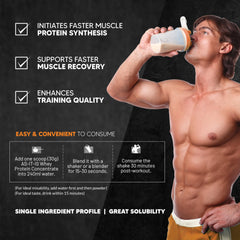 AS-IT-IS Nutrition Whey Protein Concentrate 80% - 1kg/35.2 Oz Cross-flow Microfiltered | Unflavoured | Tested for Purity | Non-gmo and Gluten-free No Preservatives