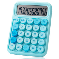 Mr. Pen- Mechanical Switch Calculator, 12 Digits, Large LCD Display, Blue Calculator Big Buttons, Mechanical Calculator, Calculators Desktop Calculator, Cute Calculator, Aesthetic Calculator Blue