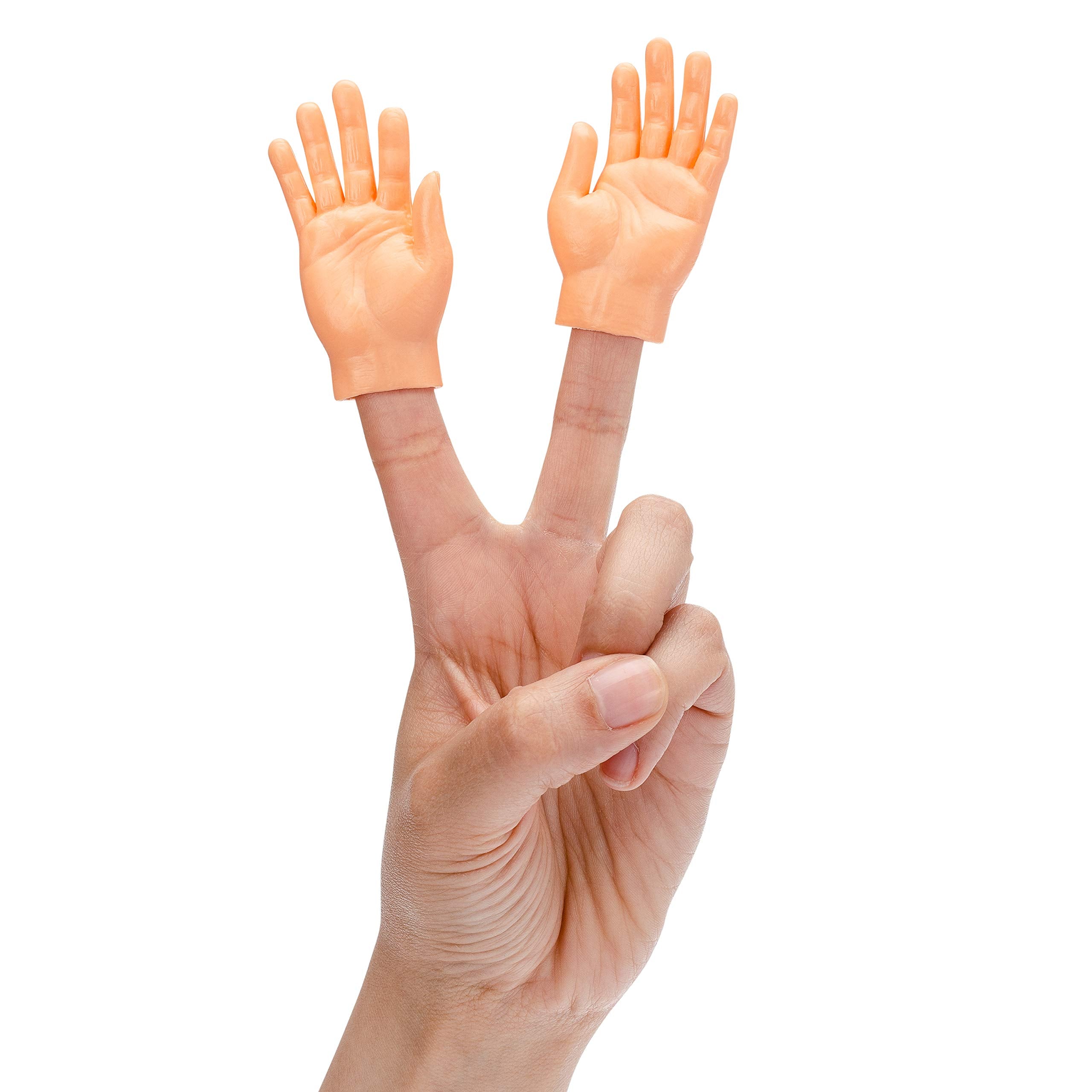 DR DINGUS – 20 Finger Hands – Premium Rubber Little Tiny Finger Hands – Fun and Realistic Design – Ideal for Puppet Show, Gag Present, Fun for All Kids!…