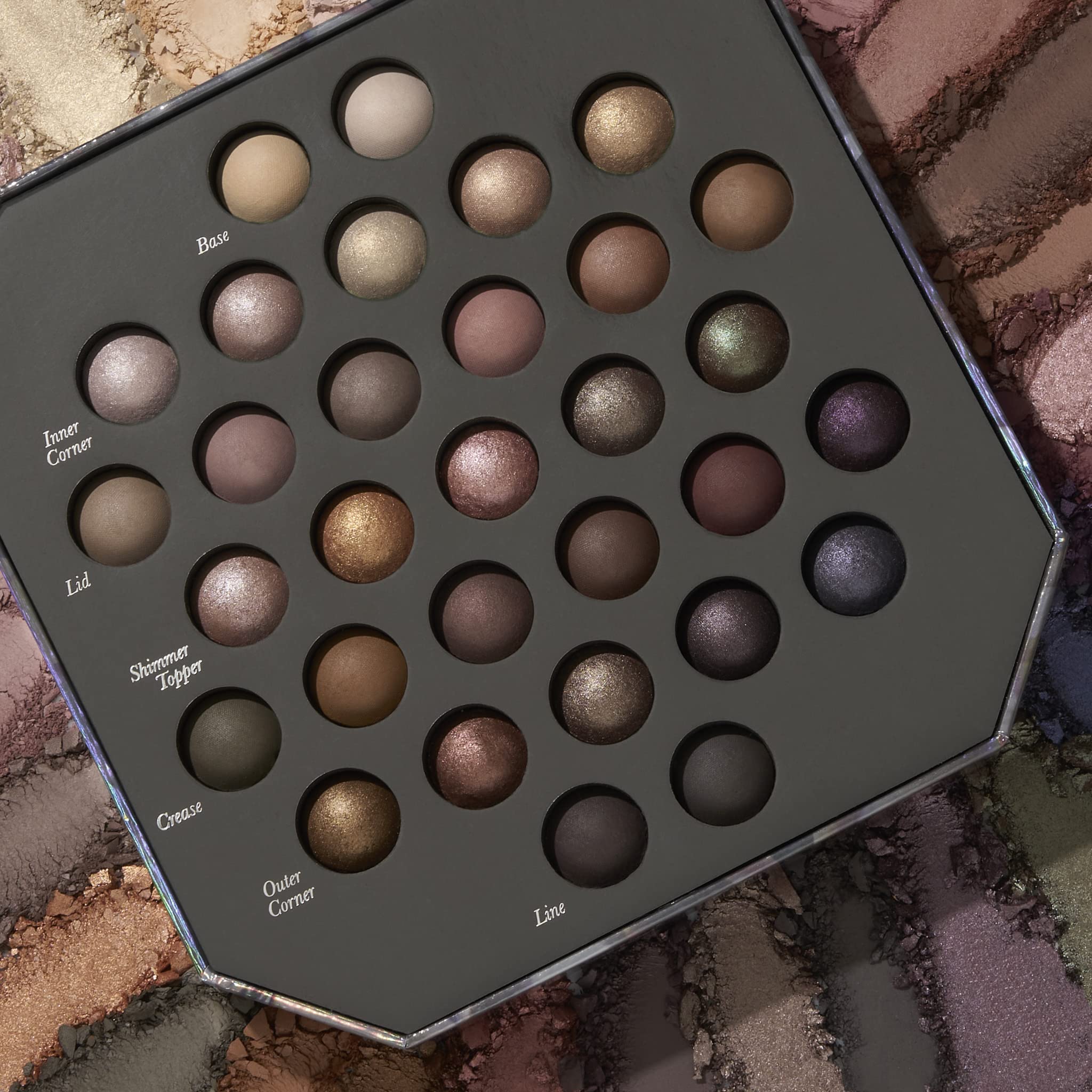 LAURA GELLER NEW YORK The Ultimate Palette Hidden Gems Baked Eyeshadow Palette - 31 shades - Matte and Shimmer Shades - Pigmented Crease-Proof Eye Makeup