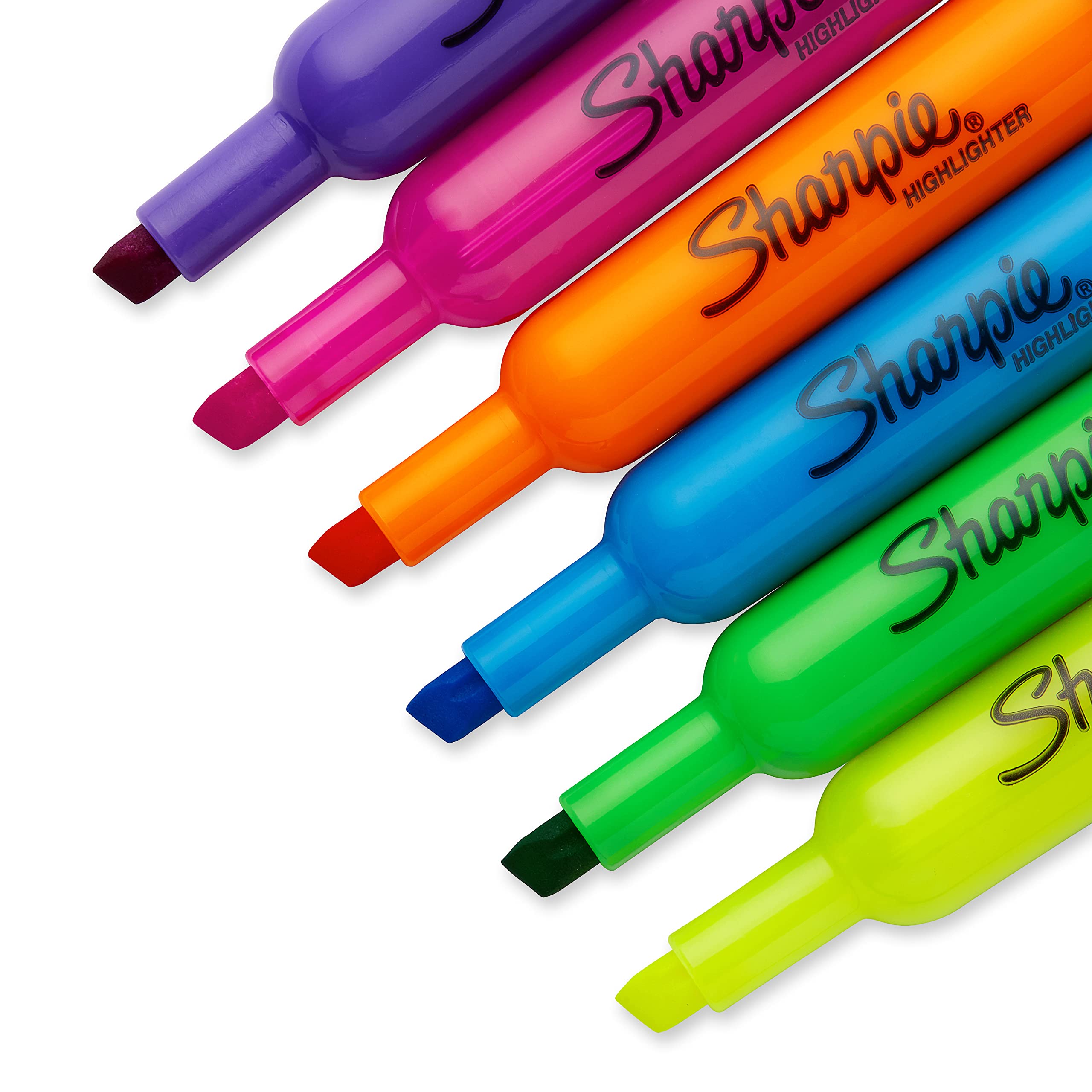 SHARPIE Tank Highlighters, Chisel Tip, Assorted Color Highlighters, Value Pack, 36 Count