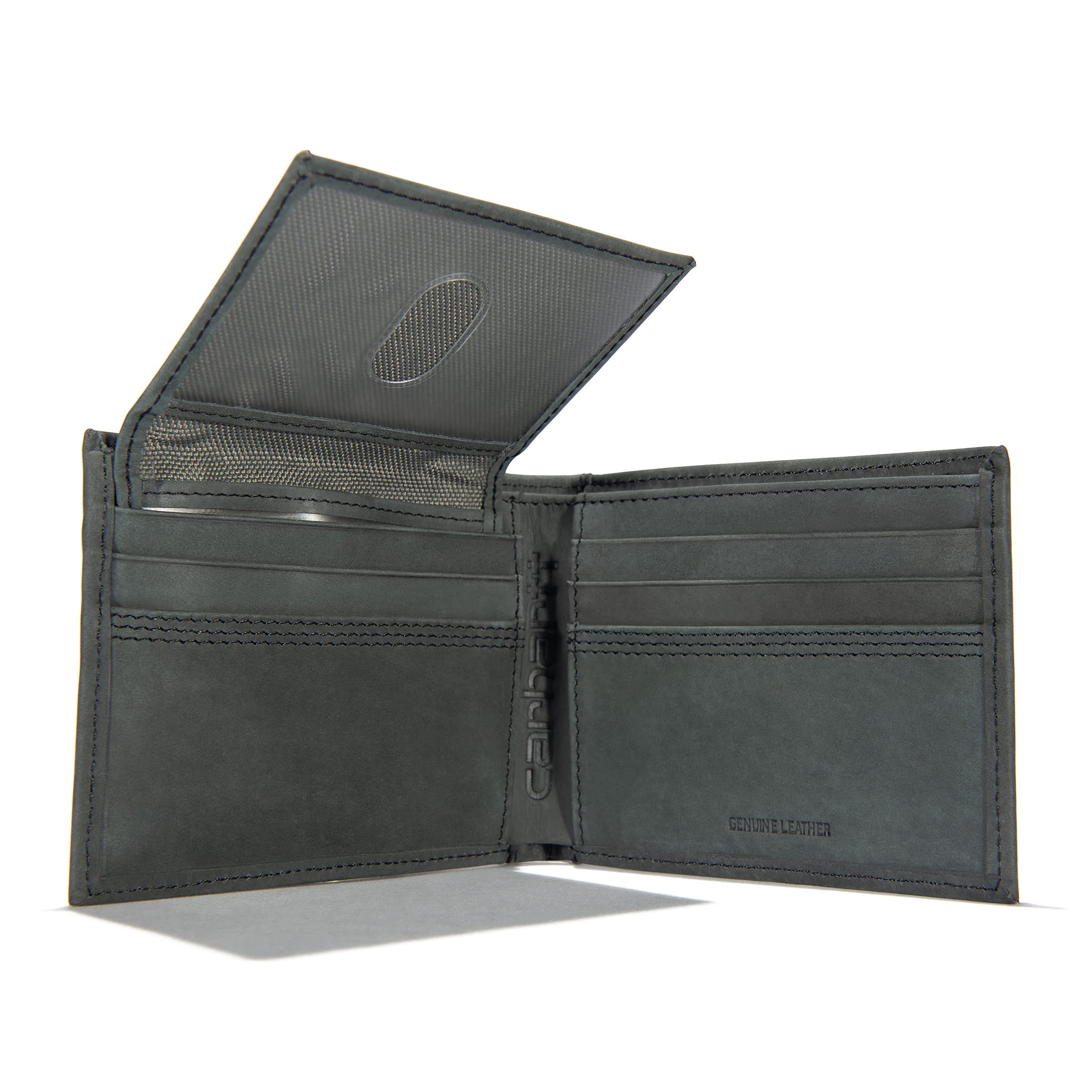 Carhartt Men's Billfold Wallet, Black (Passcase), One Size