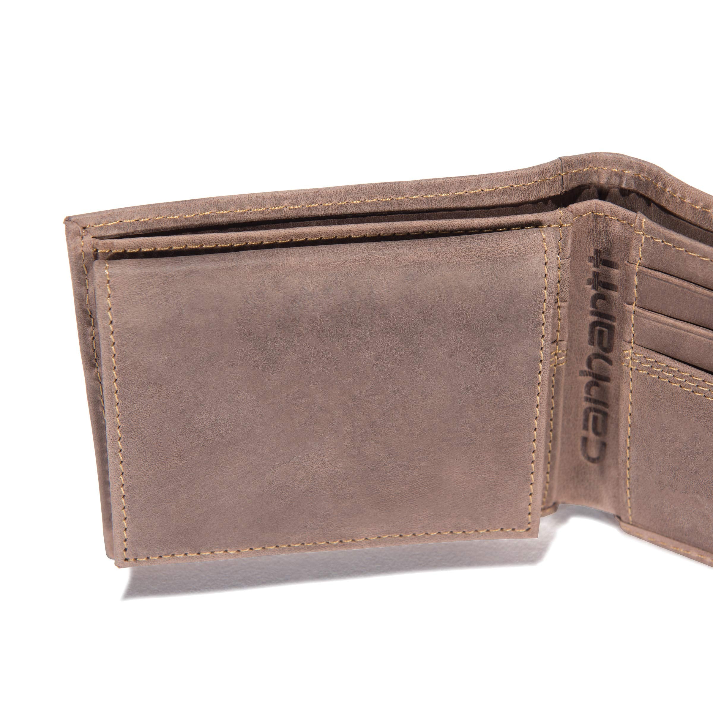 Carhartt Men's Billfold Wallet, Brown (Passcase), One Size